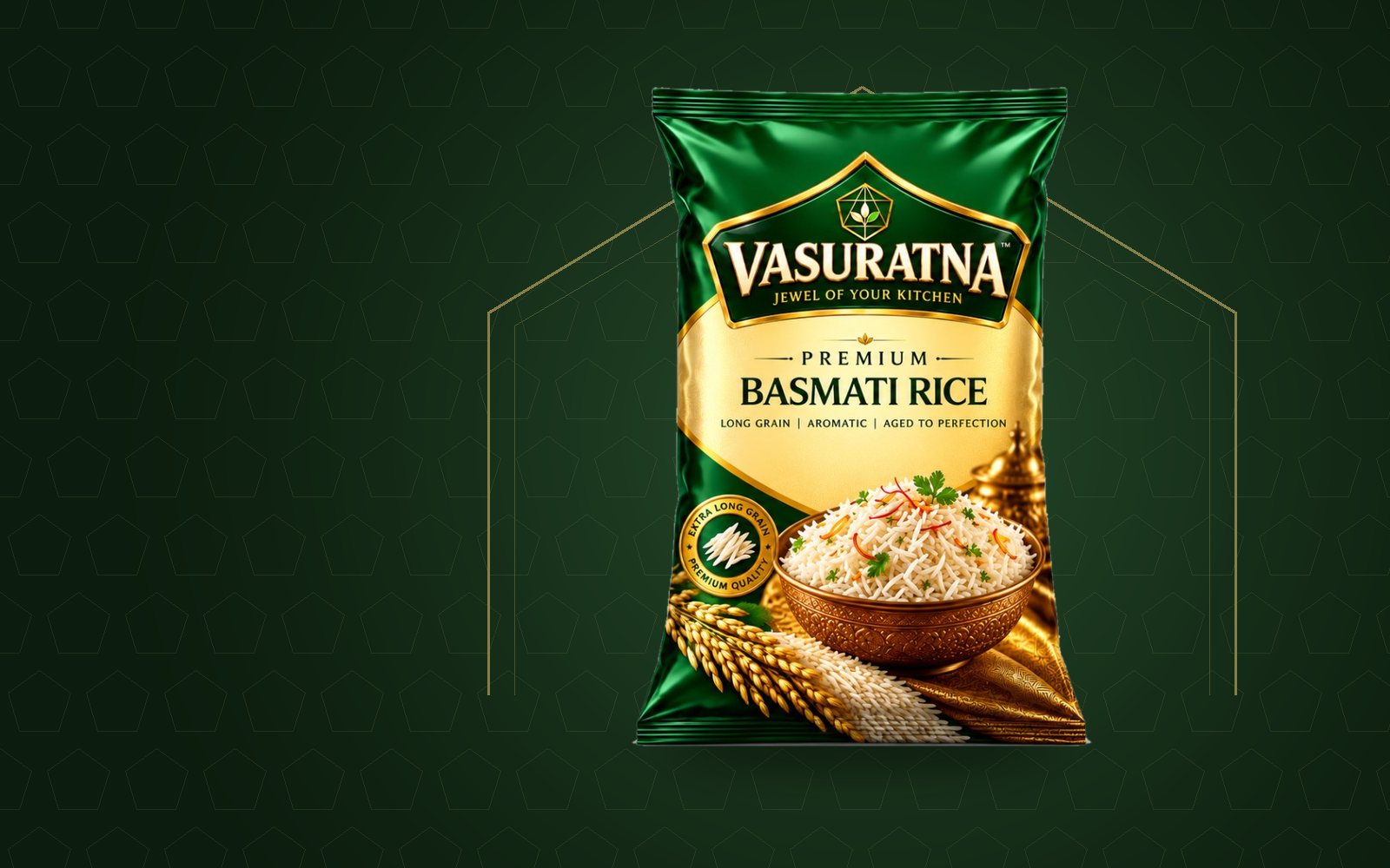 Vasuratna packs on a brand background